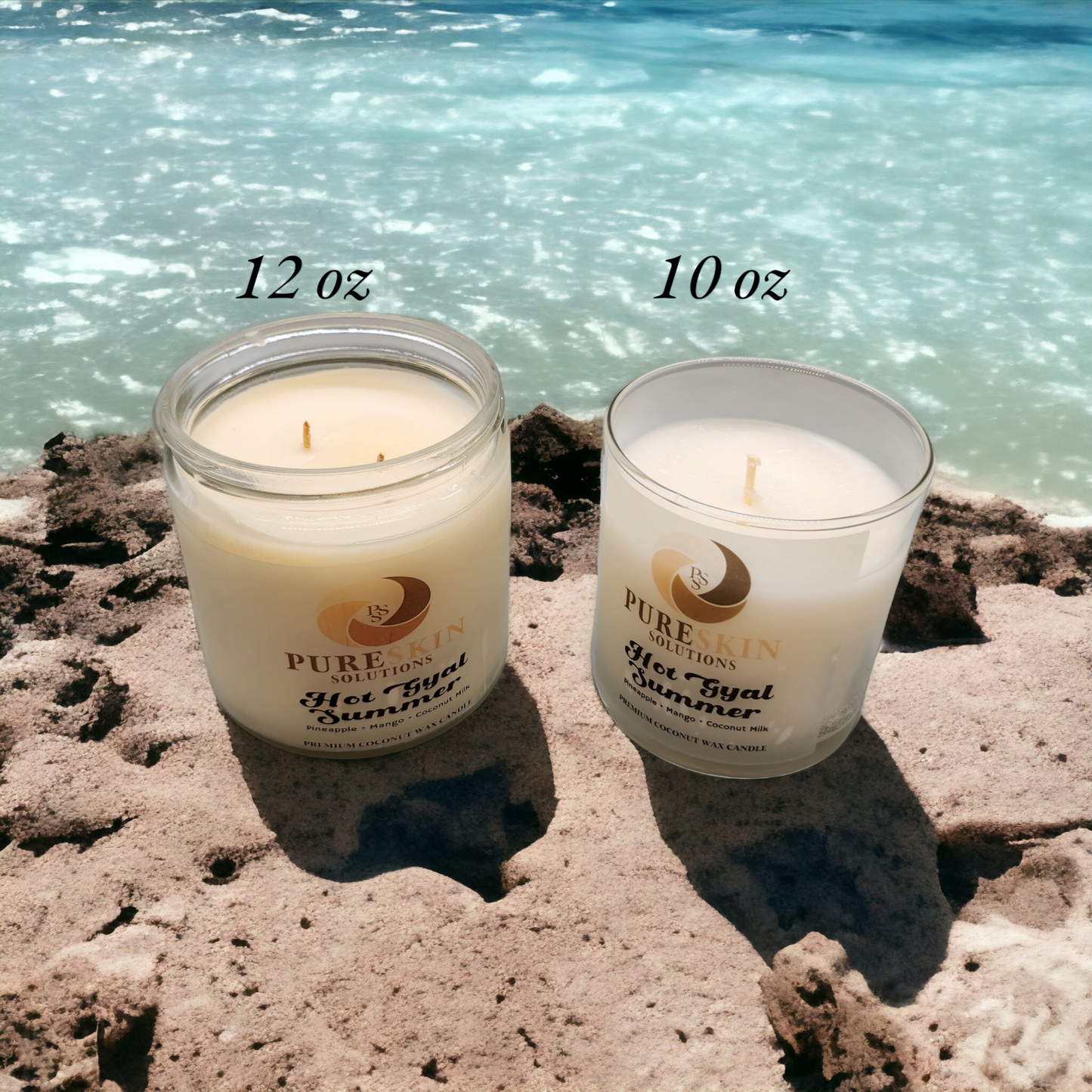 Hot Gyal Summer Premium Coconut Wax Candle