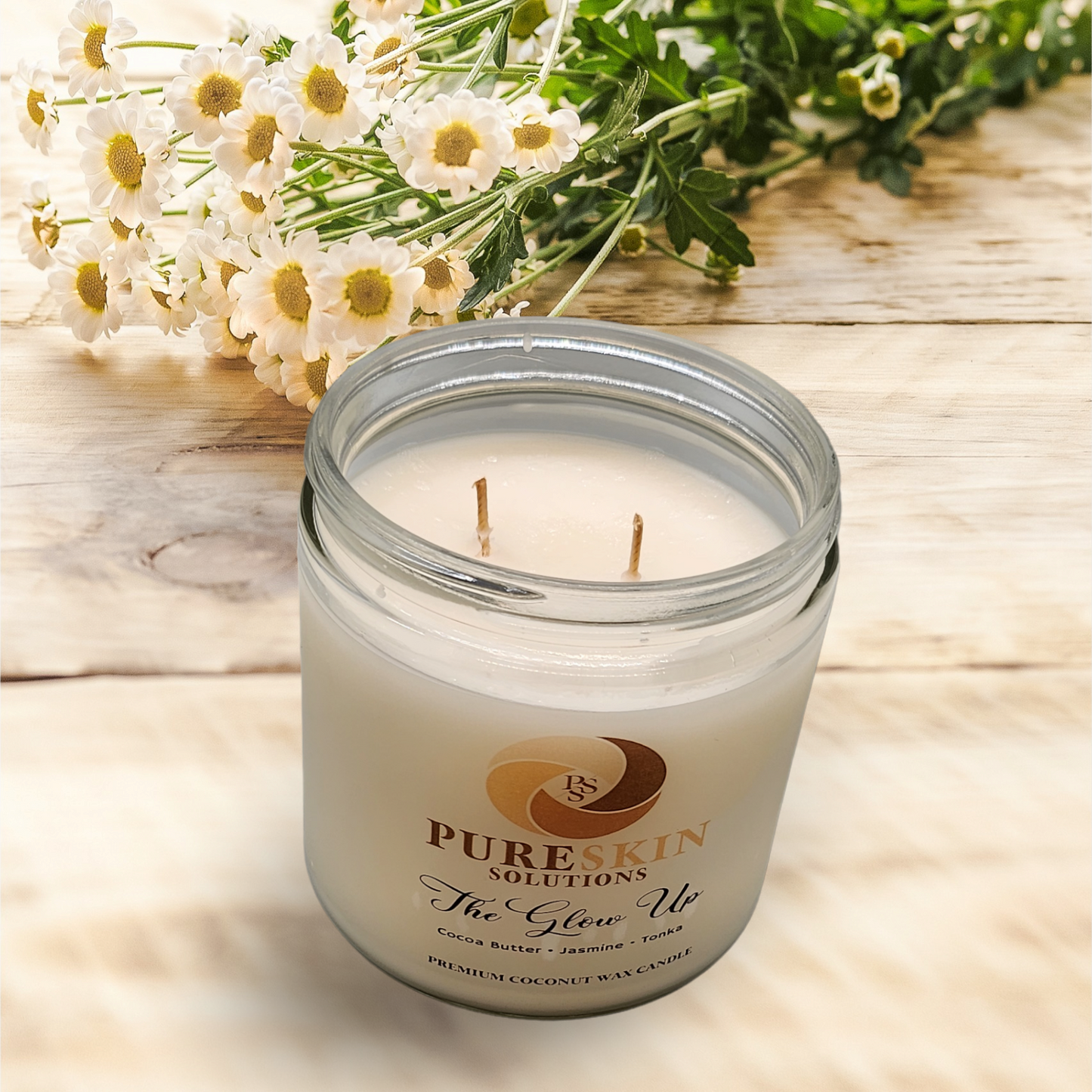 The Glow Up Premium Coconut Wax Candle