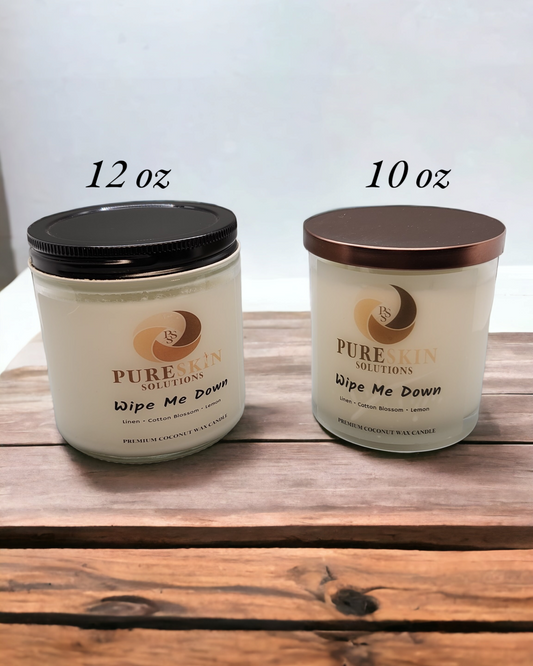 Wipe Me Down Premium Coconut Wax Candle